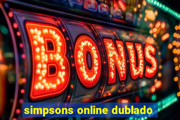 simpsons online dublado